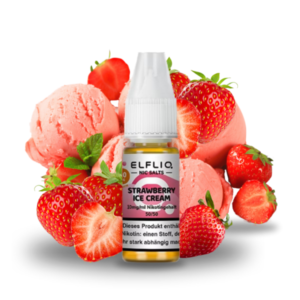ELFLIQ - Strawberry Ice Cream