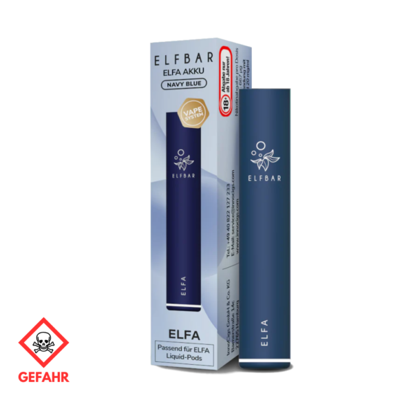 Elfa Akku 500mAh Navy Blau