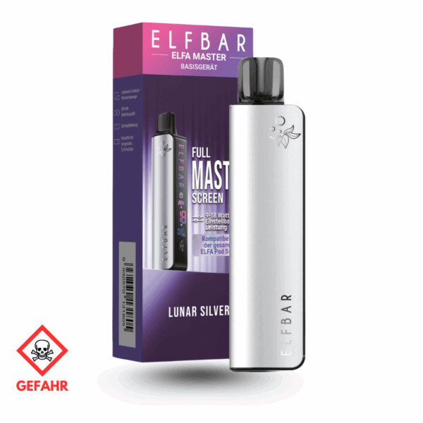 ELFA Master Akkuträger Pod System - Lunar Silver