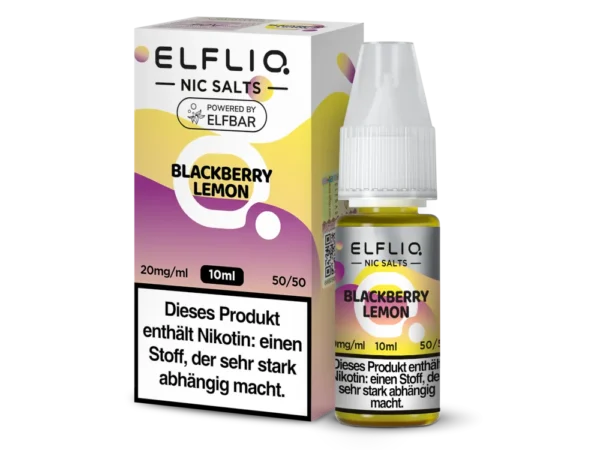 ELFLIQ Liquid - Blackberry Lemon - Elfliq by Elf Bar