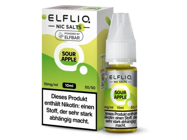 ELFLIQ Liquid - Sour Apple - Elfliq by Elf Bar – Bild 2