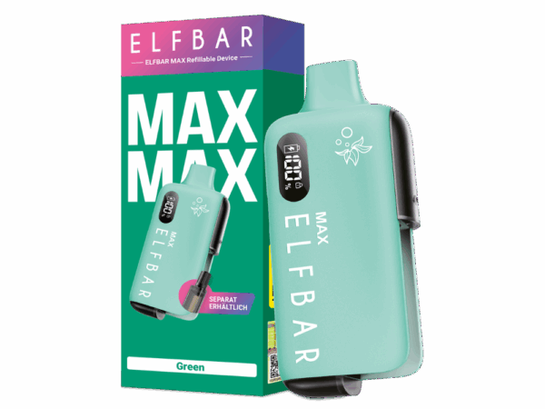 ELFBAR MAX Akkuträger Grün