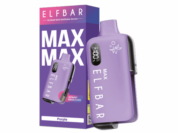 ELFBAR MAX Akkuträger Lila