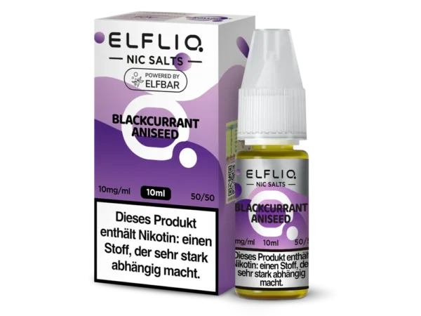 ELFLIQ Liquid - Blackcurrant Aniseed - Elfliq by Elf Bar – Bild 2