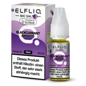ELFLIQ Liquid - Blackcurrant Aniseed - Elfliq by Elf Bar