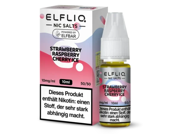 ELFLIQ Liquid - Strawberry Raspberry Cherry Ice - Elfliq by Elf Bar – Bild 2
