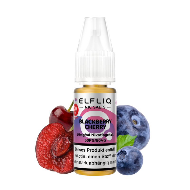 ELFLIQ Liquid - Blackberry Cherry - Elfliq by Elf Bar