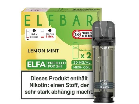 ELFBAR ELFA POD - Lemon Mint