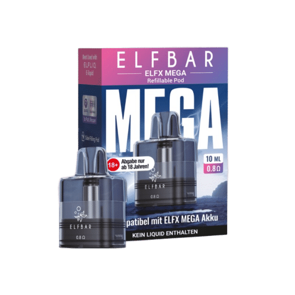 Elfbar Elfx Mega Pod mit 0,8 Ohm 10 ml